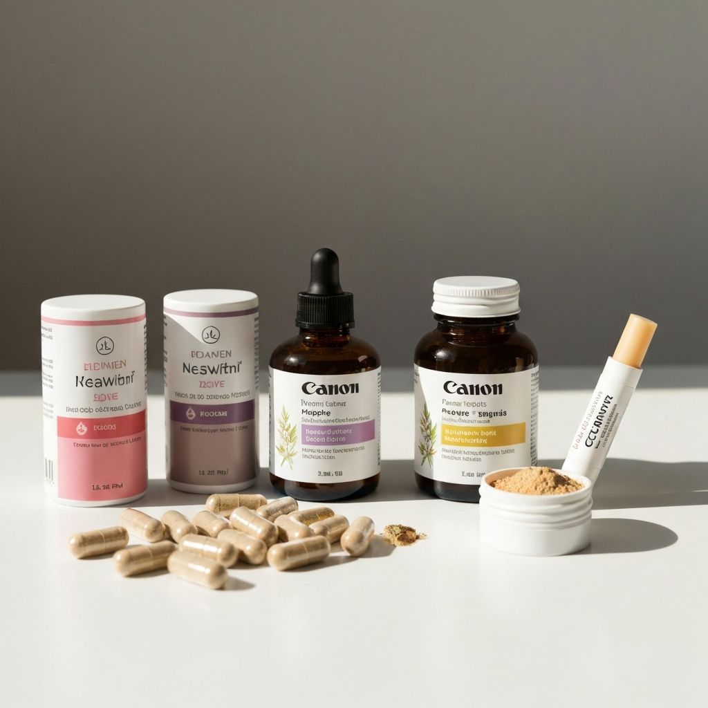 Natürliche Ergänzung und Hautpflege